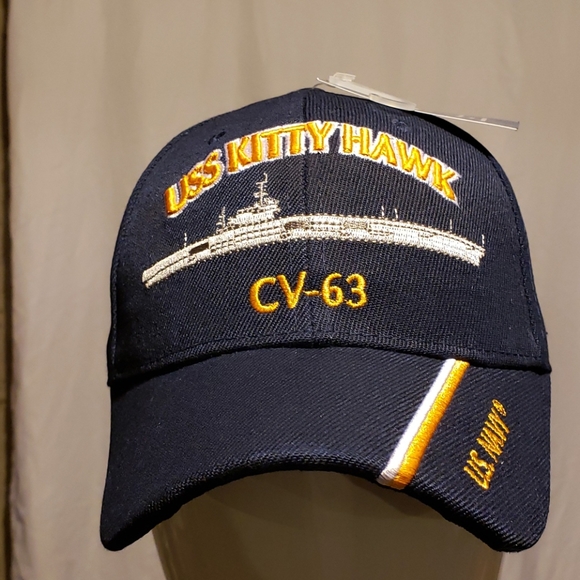 Other - MILITARY U.S. NAVY USS KITTY HAWK Hat